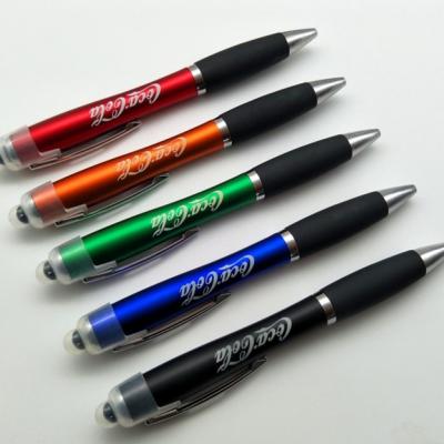 Branded pen with stylus 